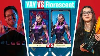 How YAY & SR Florescent faced off on Reyna Vs Reyna battle in rank...  VALORANT