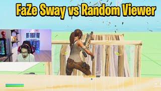 FaZe Sway vs Random Viewer 1v1 Buildfights