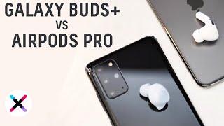 WARTO DOPŁACAĆ DO APPLE?   Porównanie słuchawek TWS Galaxy Buds+ vs AirPods Pro