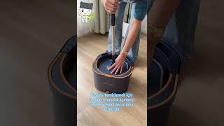 Bu döner paspas sistemi şimdiye kadar kullandığım en iyi paspas #homettler #mop #clean #spinmop