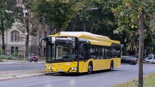 Berlin BusAussetzermitfahrt #28 auf dem 115 von Roseneck bis Mansfelder StraßeBarstraße