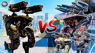  ALL TITANS VS ULTIMATE AO MING FACEOFF COMPARISON  WAR ROBOTS TEST SERVER 