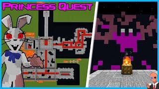 Working Princess Quest 1-3 from Security Breach in Minecraft