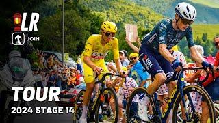 UAE Emirates Ignore the Critics on Pla dAdet  Tour de France 2024 Stage 14  Lanterne Rouge x JOIN