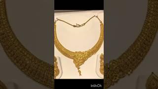 Gold necklace sets #shortvideo #jewellery #fashion