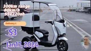 Jan17 S3 electric tricycle 400km range #etrike