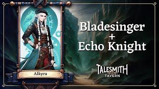 Alkyra - The Bladesinger Echo Knight D&D Build