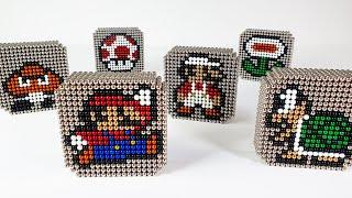 Magnetic 2D Animaition - Super Mario Bros.