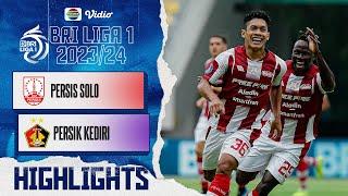 Persis Solo VS Persik Kediri - Highlights  BRI Liga 1 202324