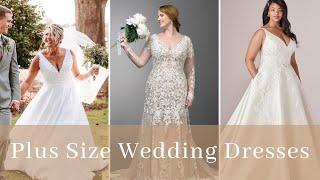 Plus Size Wedding Dresses - What Wedding Dress Looks Best On Plus Size? PLUS SIZE WEDDING GOWNS