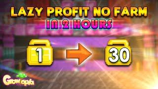1WL TO 30WLS IN 2HRS LAZY PROFIT 2021  GROWTOPIA PROFIT