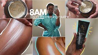 a simple mornin bodyroutine for a soft life girly