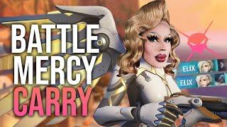 Battle Mercy Carry In RANKED