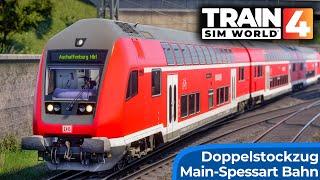 Train Sim World 4 Regionalbahn auf der Spessart Rampe  Doppelstockwagen & BR 146 – DB Regio  TSW4