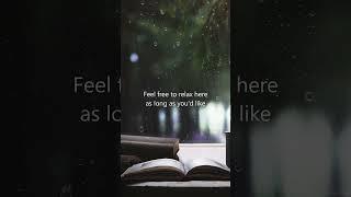 Those rainy days with relaxing music...   #cozy #relaxingmusic #rain