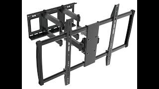 SH960P SKILLTECH  X-LARGE HEAVY-DUTY FULL MOTION CURVED & FLAT PANEL TV WALL MOUNT