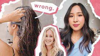 Expert Tips on How to *actually* Wash Your Hair & how often 