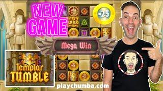 Brand NEW Game = MEGA Win  Templar Tumble ⇨ ChumbaCasino.com