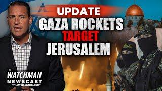 Gaza Rockets Target JERUSALEM Israel Takes Out ANOTHER Islamic Jihad Commander  Watchman Newscast