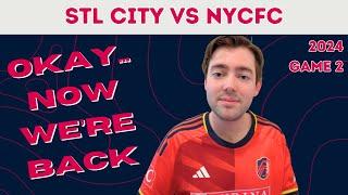 St. Louis CITY vs NYCFC - A Recap 2024 Game 2