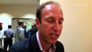 Fox Sports National Networks president Jamie Horowitz talks TV sports after a speech at Williams Col