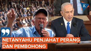 Tanggapi Pidato Netanyahu Senator AS Dia Penjahat Perang dan Pembohong