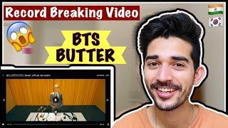 Indian Reaction on BTS 방탄소년단 Butter Official MV  Record Breaking video  Adil Reacts