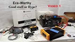 Eco-Worthy Inverter controller monitor system new all-in-one product total fail  Vid 1 of 3