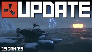 New Water and Industrial Crafting changes  Rust Update 13th January 2023