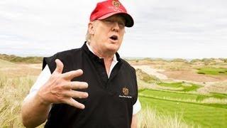 Donald Trump opens contoversial Scottish golf course