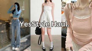 yesstyle try on haul  cute and affordable korean fashion