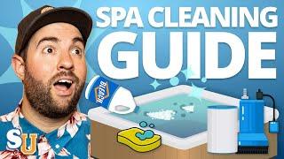 How To CLEAN Your HOT TUB Beginners Guide  Swim University