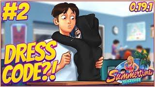 DRESS CODE? - Summertime Saga Walkthrough Part 2  Version 0.19.1