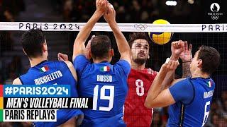  Mens Volleyball Full Final  Paris Replays