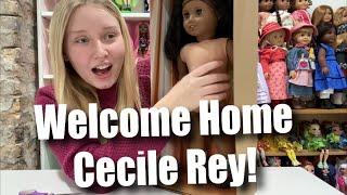 Unboxing Retired American Girl Doll Cecile Rey