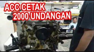 ACC CETAK 2000 UNDANGAN YULIS & AGUS DARI KP. NAMBO CIRUA KAB. SERANG BANTEN