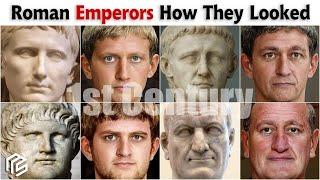 1st Century Roman Emperors  Realistic Face Reconstruction Using AI and Photoshop