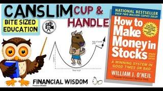 WILLIAM ONEIL - HOW TO MAKE MONEY IN STOCKS  - Cup and Handle Chart Pattern - CANSLIM strategy.