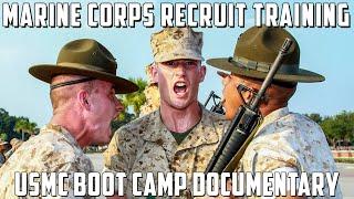 What Marine Recruits Go Through In Boot Camp - Earning The Title - Making Marines on Parris Island