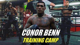 Conor Benn Training Camp