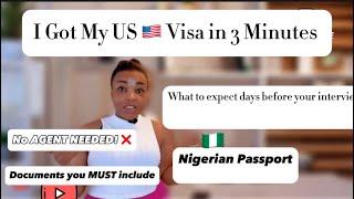 MY B1 VISA INTERVIEW EXPERIENCE APPROVED IN 3 MinsFirst Time Applying #approved #visiting
