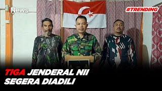 Deklarasikan Negara Islam Indonesia di Medsos Tiga Jendral NII Segera Diadili #iNewsSore 0302
