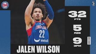 Jalen Wilson EXPLODES For 32 PTS & Career-High 9 3PM vs. Nets