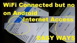 WiFi connected but no internet access on Android 5 Easy Ways Fixed
