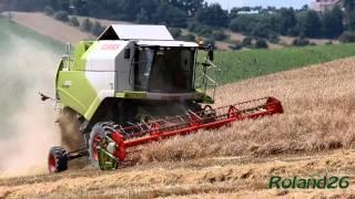 TREBBIATURA FRUMENTO 2013 CON CLAAS TUCANO 430 MONTANA 4 _Full HD_