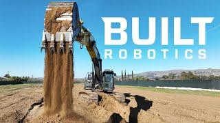 Built Robotics autonomous excavators