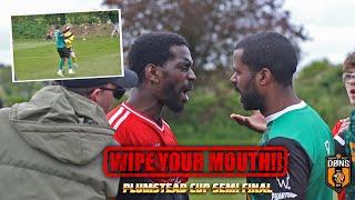 ‘Wipe Your Mouth’  SE DONS vs GREENWICH PARK  Plumstead Cup Semi Final