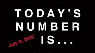 TODAYS NUMBER IS...  7922