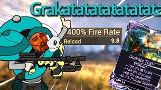 Warframe  400% Fire Rate Grakatatata But Takes 10s To Reload