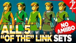 How to Get ALL 5 OF THE Link Sets *NO AMIIBO - Tears of the Kingdom